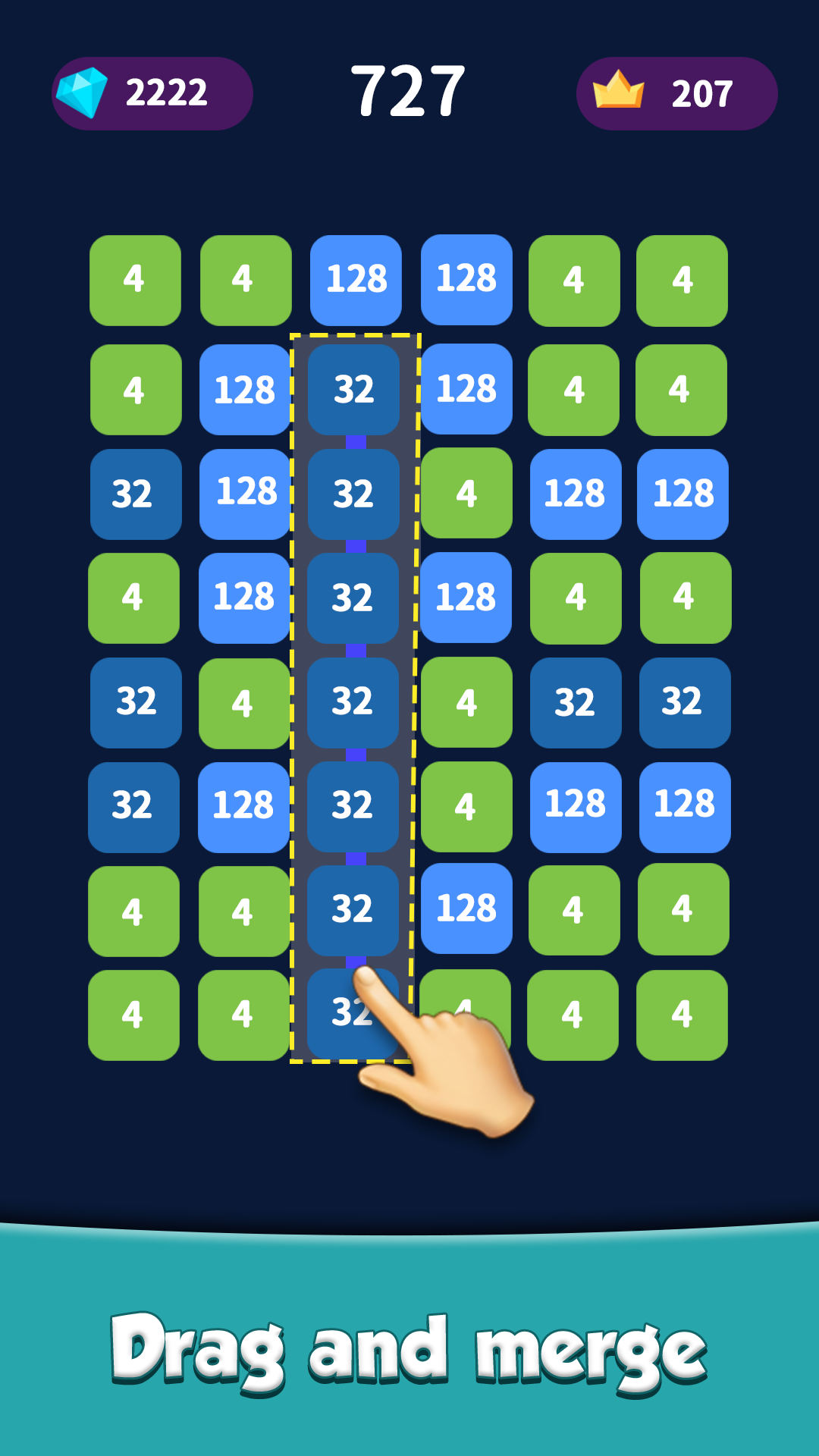 2248 - Color Number Match Game Screenshot