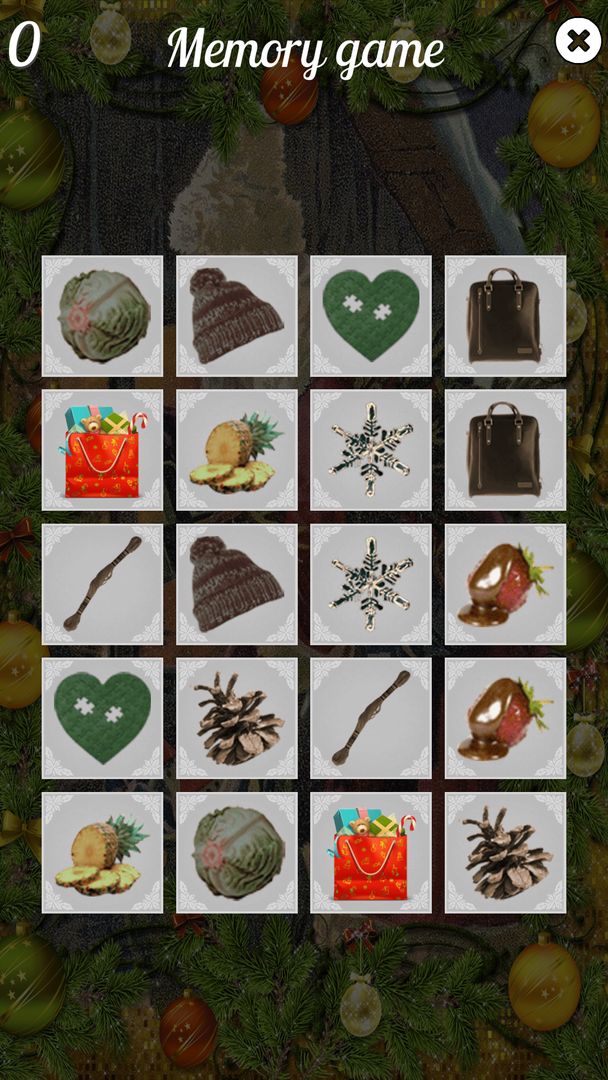 Hidden Objects Holiday Season: Christmas Cards screenshot game