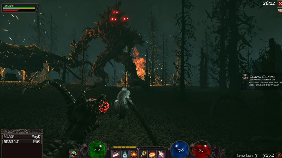 Screenshot of Sinderfury