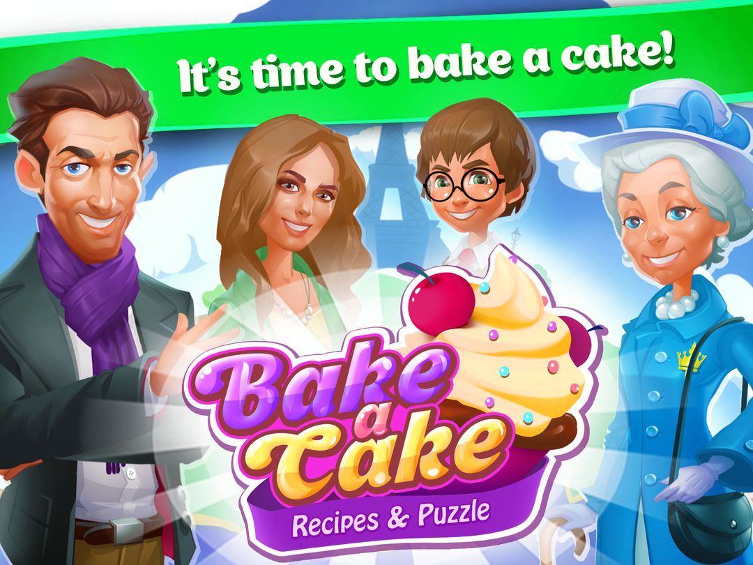 Bake a cake puzzles & recipes screenshot game