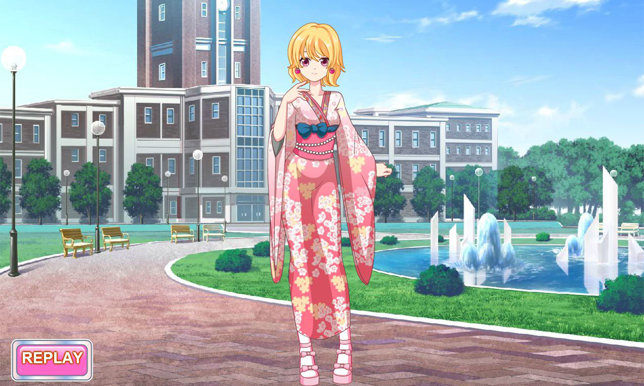 My Anime Manga Dress Up Game Game Screenshot