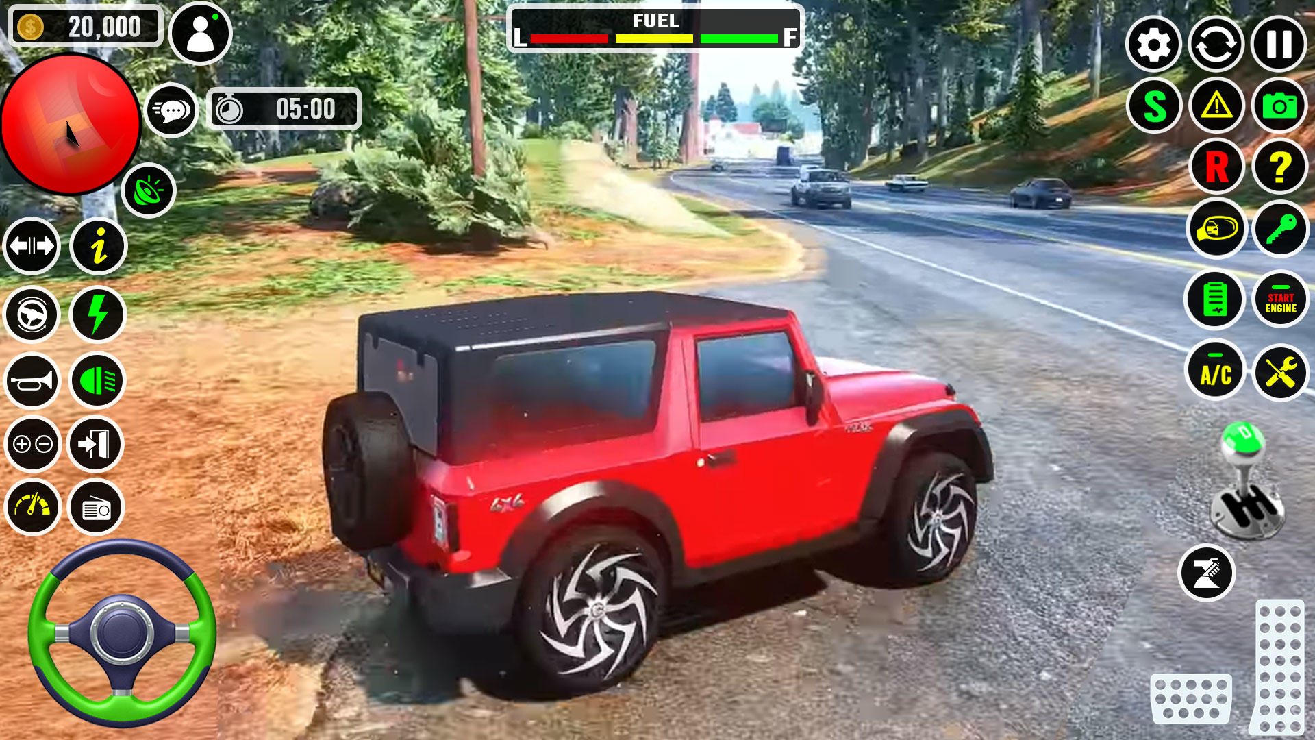 Screenshot 1 of Jeep Game Driving Simulator 0.1