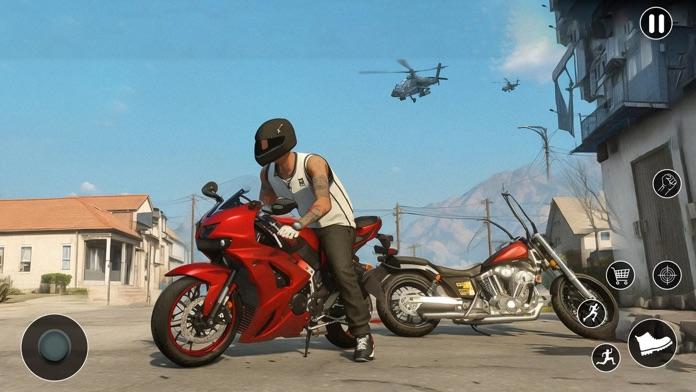 Gangster Shooting Car Games 3D Game Screenshot