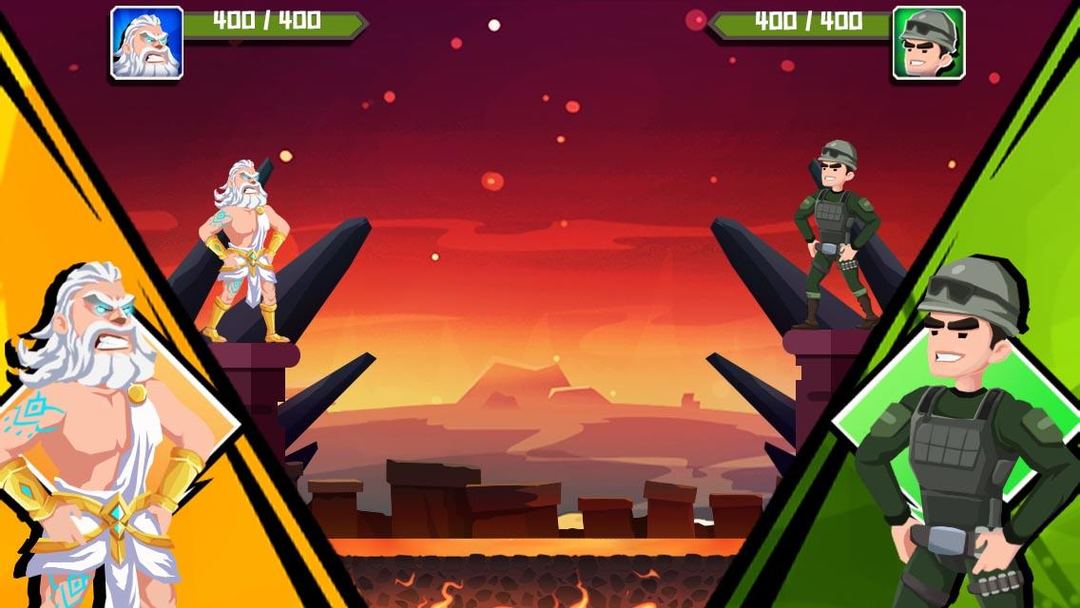 Comic Duel screenshot game