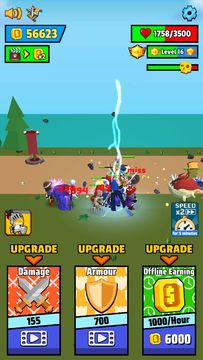 Heroes Legend: Idle Battle War Game Screenshot