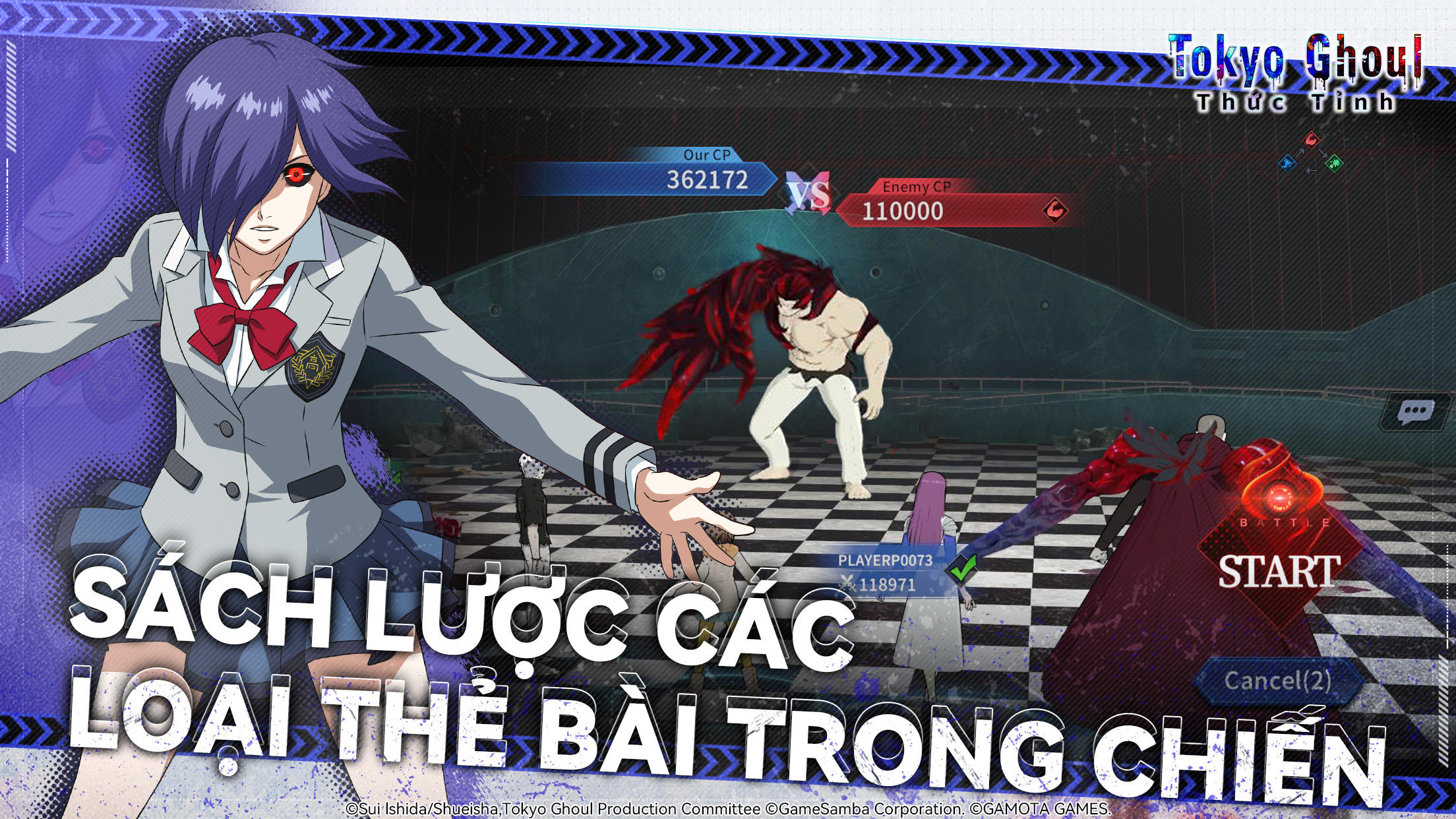 Tokyo Ghoul：Thức Tỉnh Game Screenshot