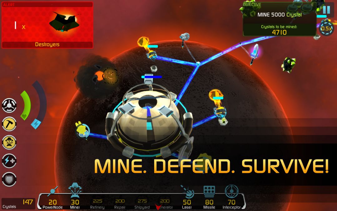 Screenshot of Solar Siege