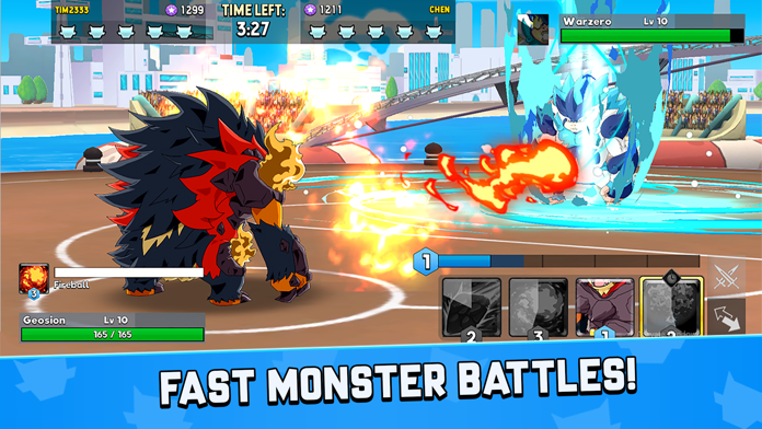 Screenshot of Monster Masters EX