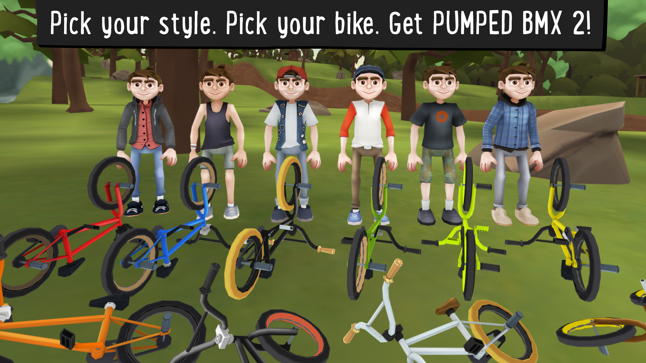 Pumped BMX 2 Game Screenshot