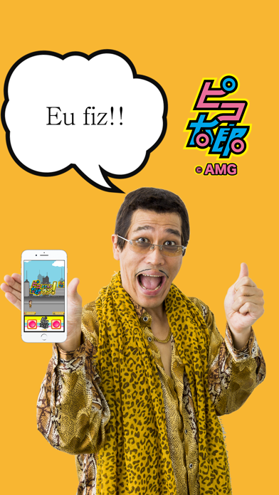 Captura de Tela do Jogo 【PIKO-TARO official】PPAP RUN! - Pen-Pineapple-Appl