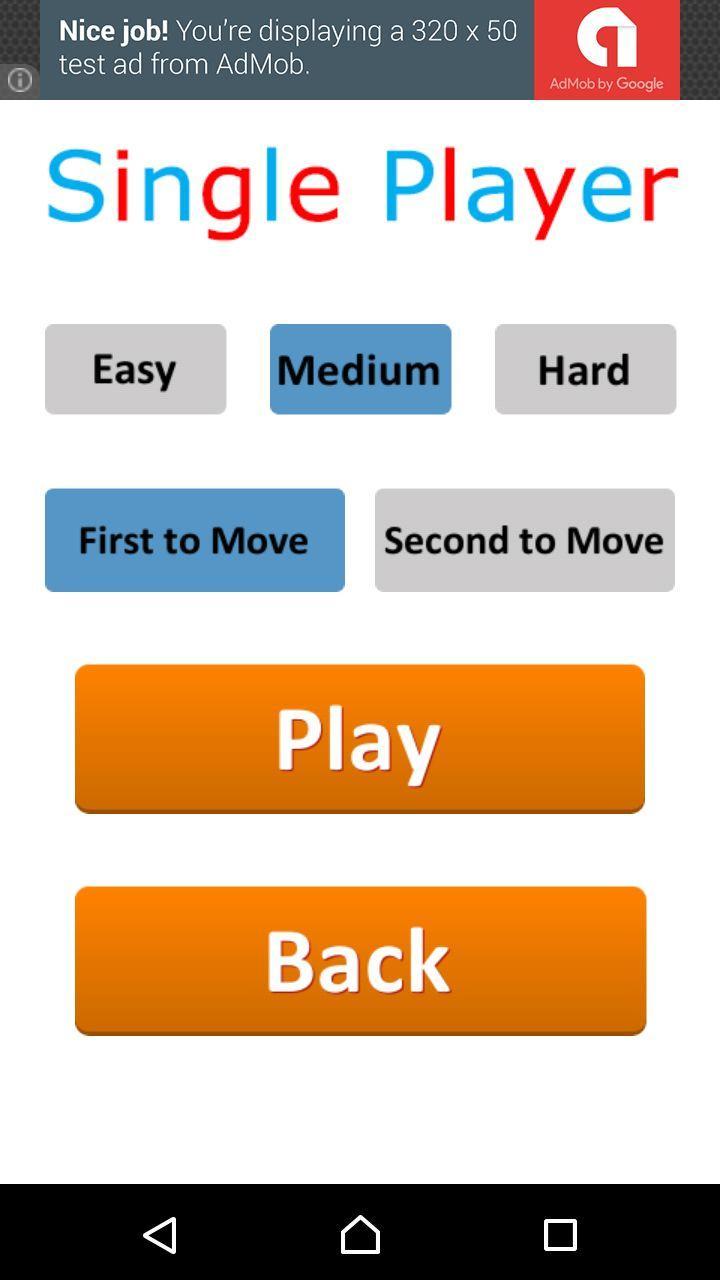 Captura de Tela do Jogo Classic Tic Tac Toe