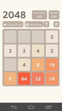 Captura de Tela do Jogo Jogo de 1024 números