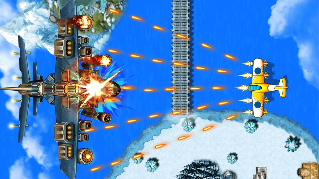 Strike Force- 1945 War screenshot game