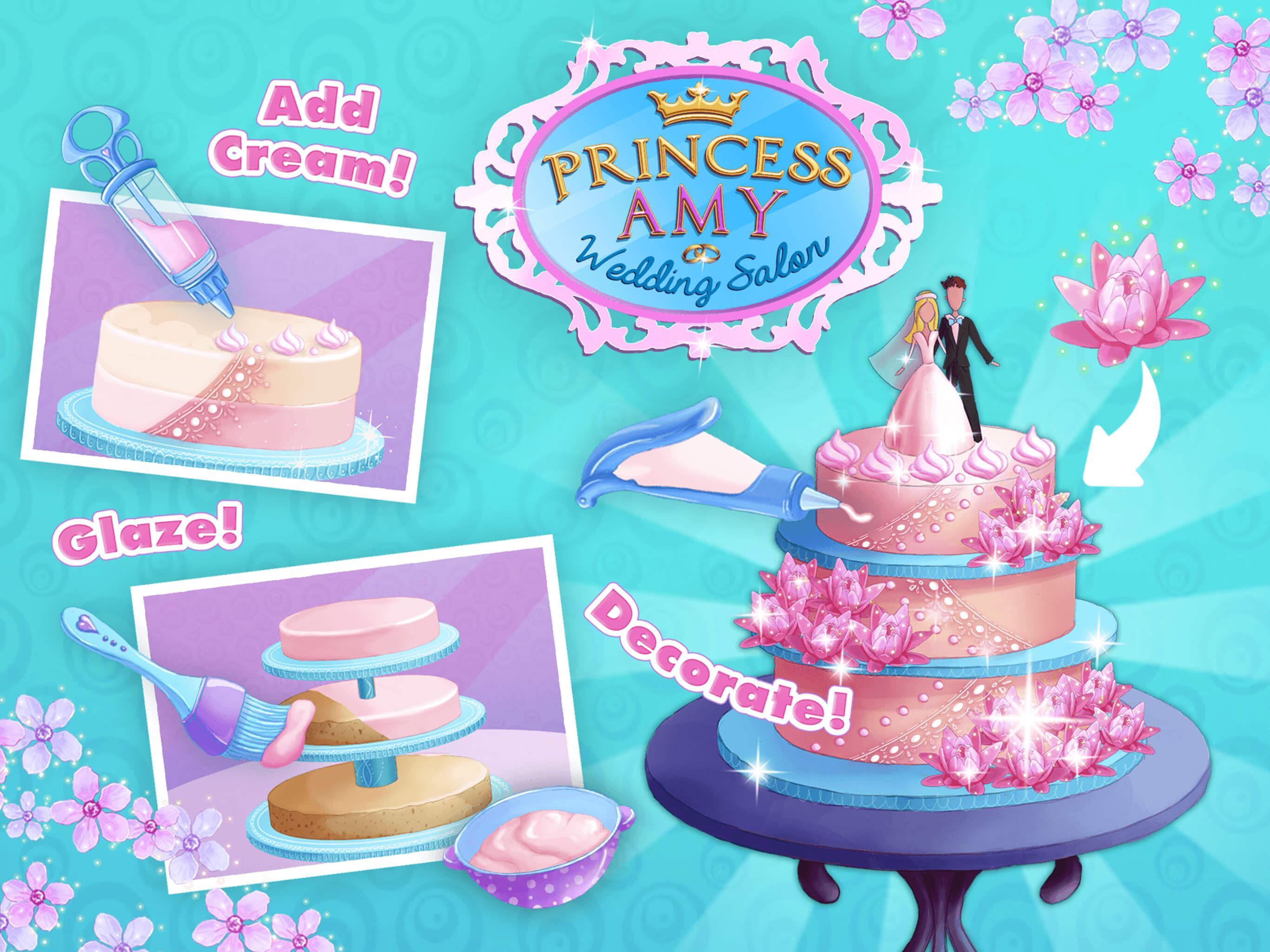 Princess Amy Wedding Salon 2 Game Screenshot