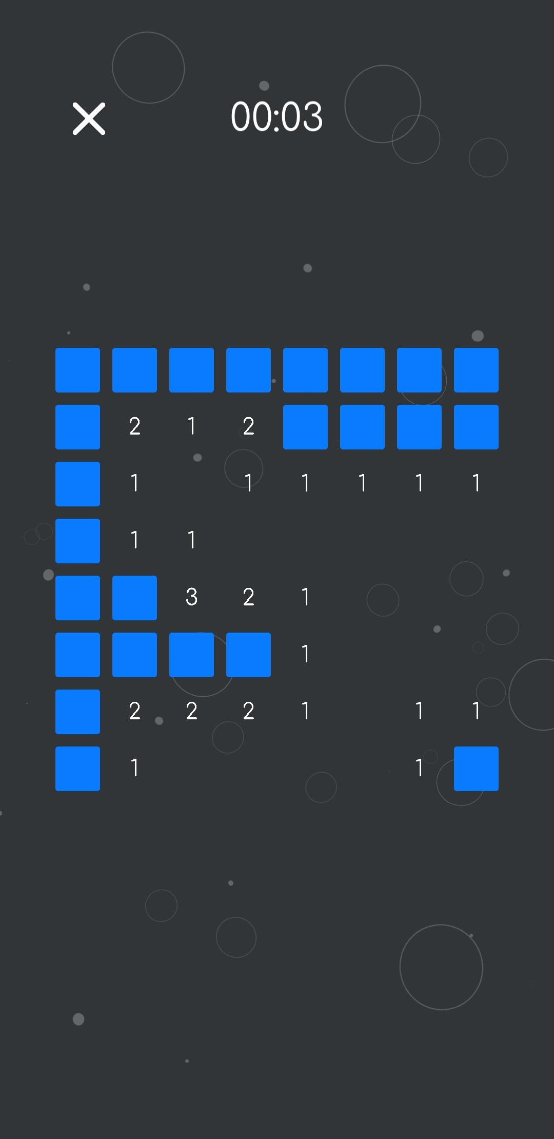 Cuplikan Layar Game Minesweeper Minimalistic