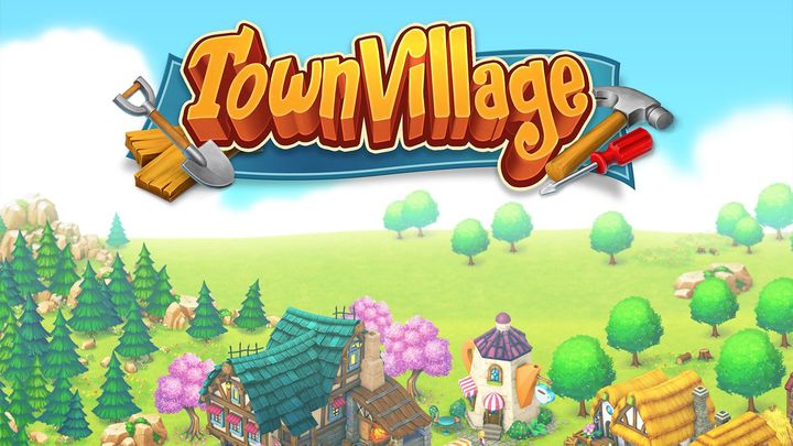 Screenshot 1 of Town Village: Farm Build City 1.13.1