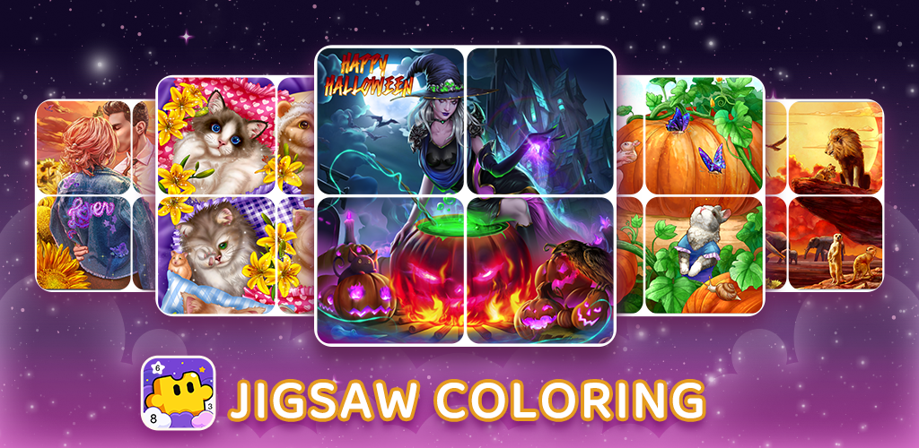 Banner of Jigsaw Coloring - နံပါတ်အလိုက် အရောင်အလိုက် အခမဲ့ ပဟေဋ္ဌိဂိမ်း 1.2.0