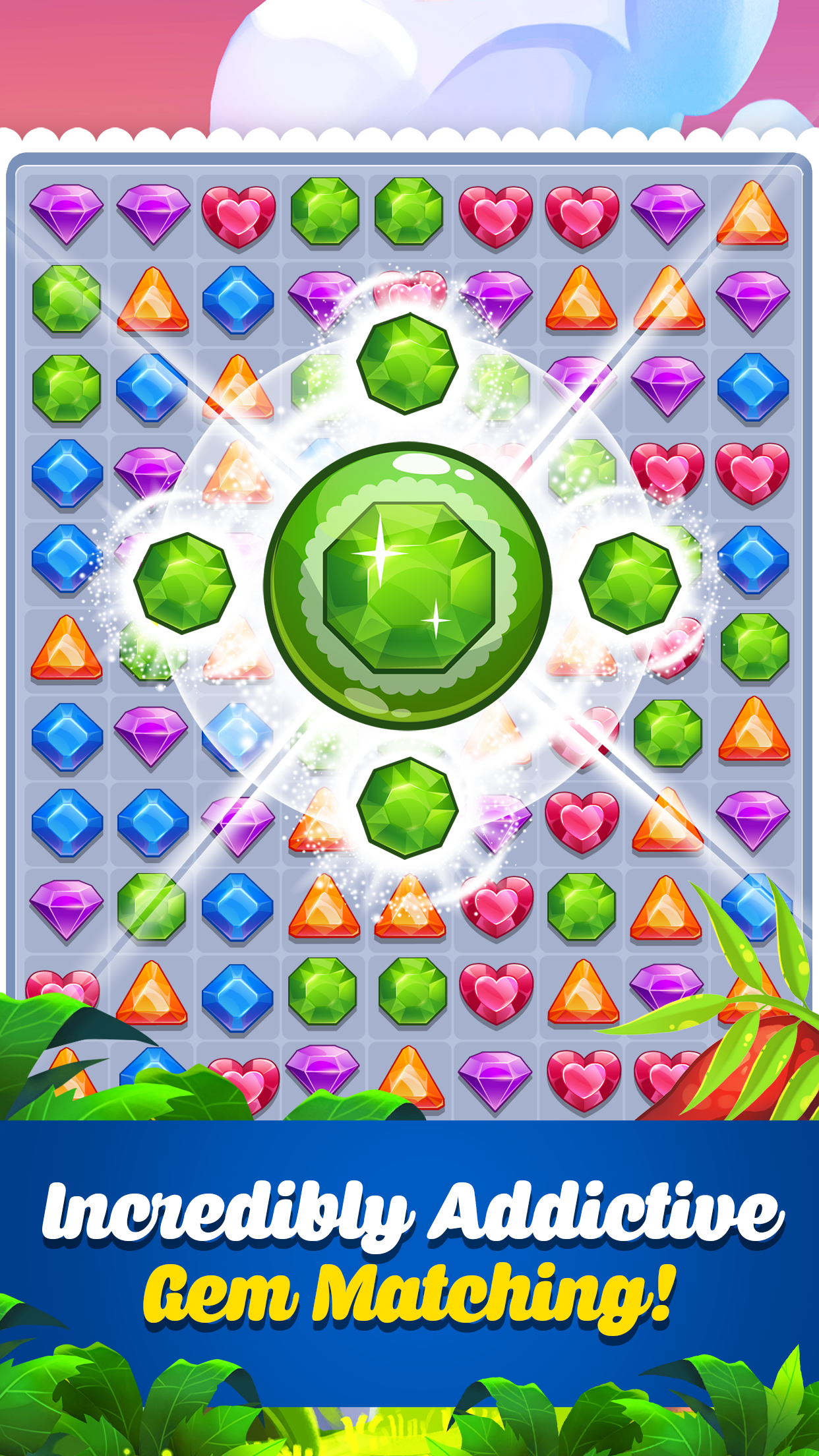 Screenshot 4 of Addictive Gem - Match 3 Games 5.6.1