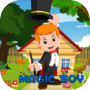 Best Escape Game 409 - Magic Boy Rescue Game