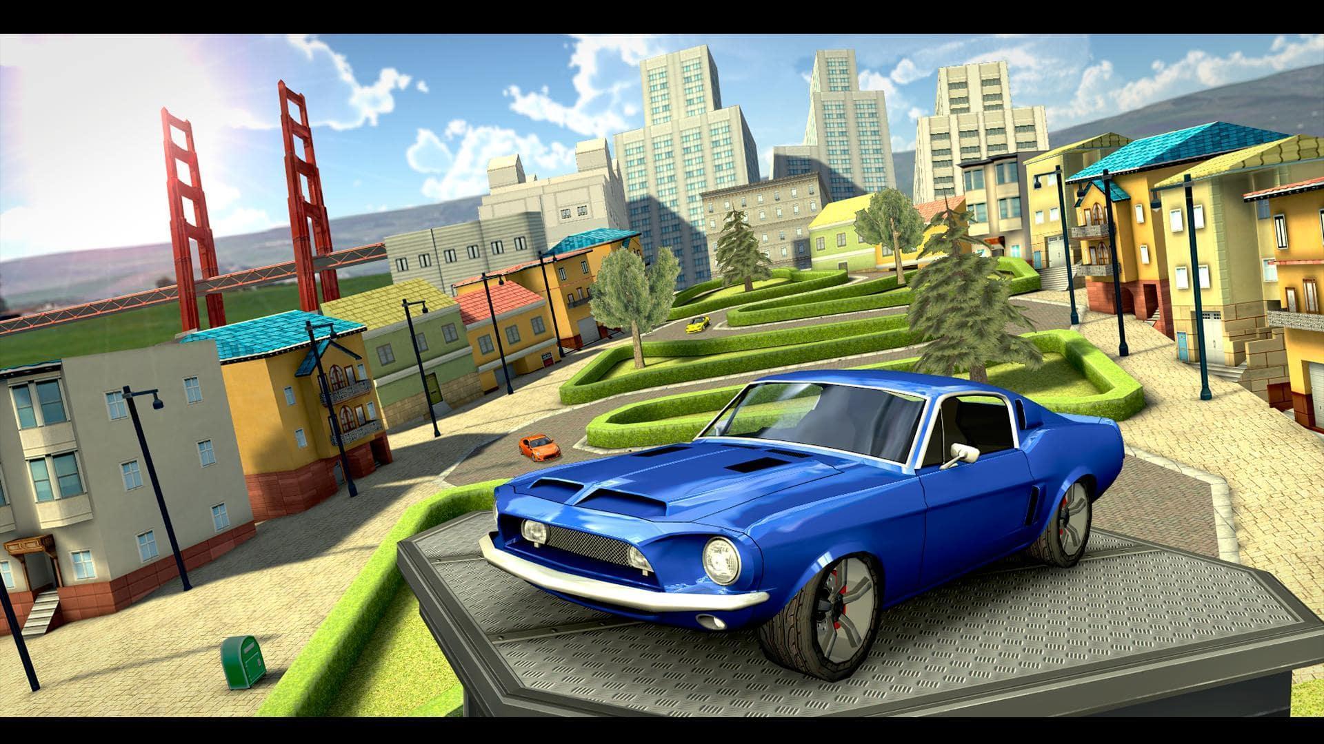 Screenshot 1 of 익스트림 자동차 운전 시뮬레이터 1.0