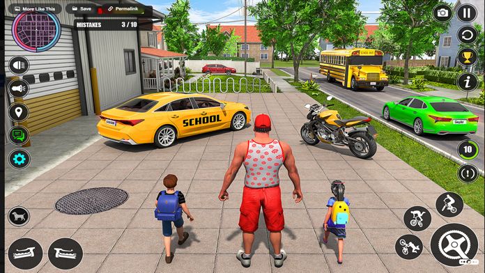 Real Car Driving School Game ภาพหน้าจอเกม