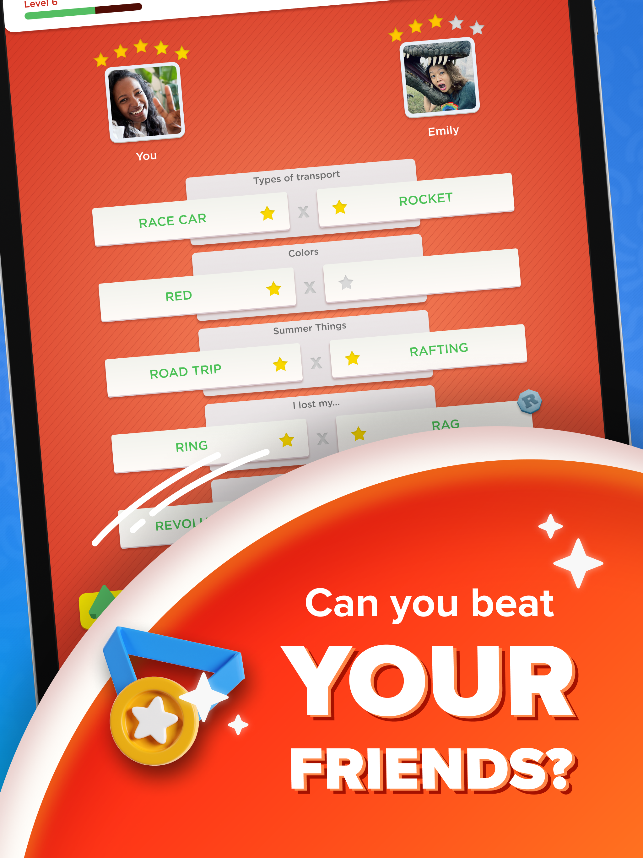 Cuplikan Layar Game Stop - Categories Word Game