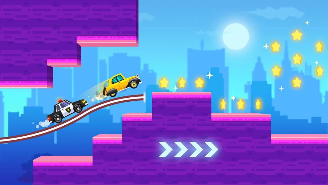 Sky Escape - Car Chase ภาพหน้าจอเกม