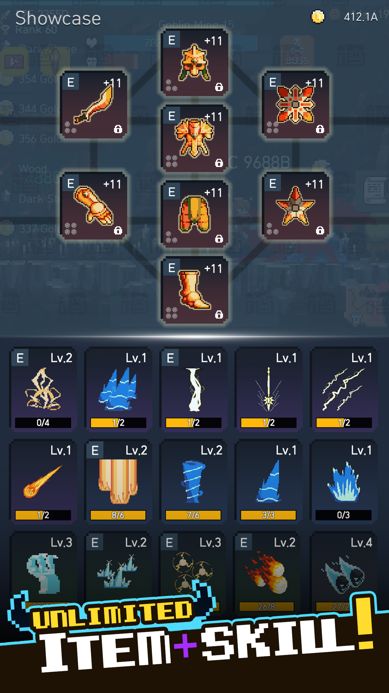 The Demonized: Idle RPG Game Screenshot