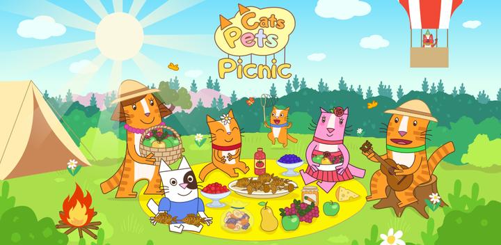 Banner of Cats Pets: Picnic! Kitty Cat Games! 1.0.2