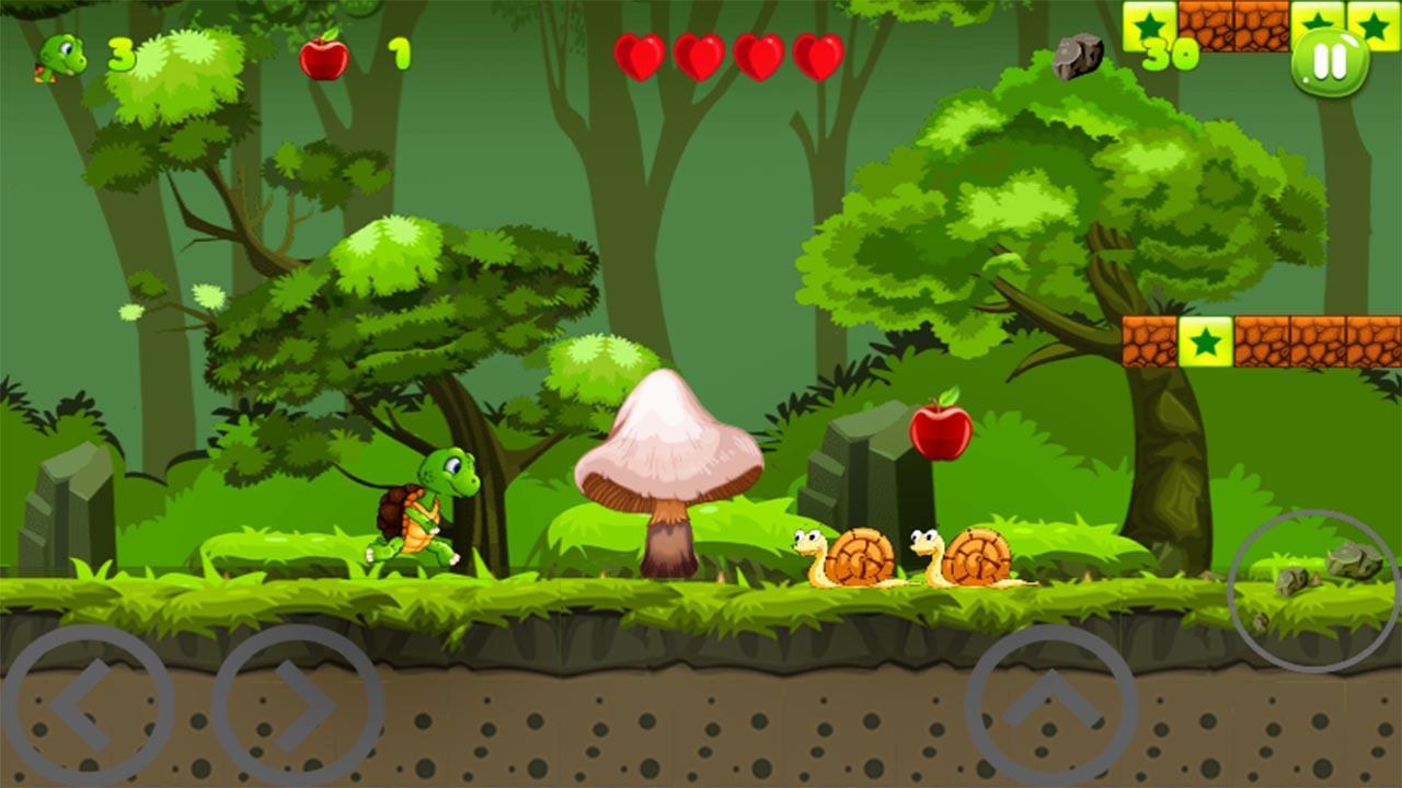 Turtle Adventure World Game Screenshot