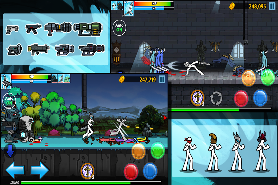 Скриншот игры Anger Of Stick 4