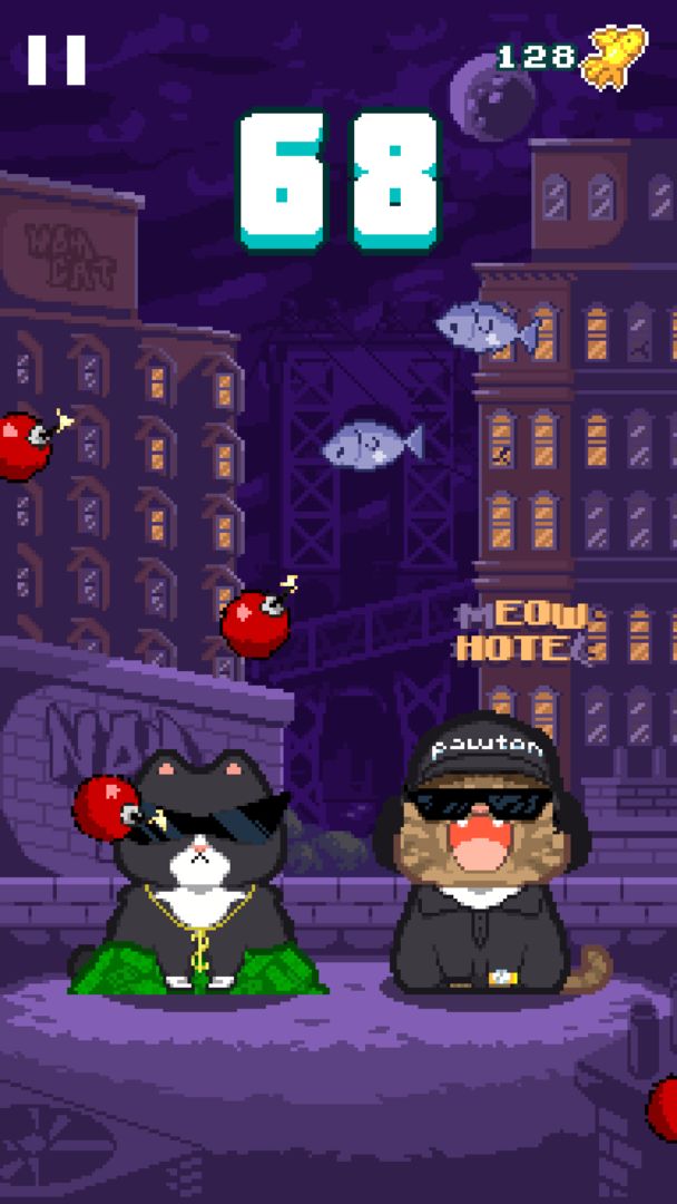 Nom Cat screenshot game