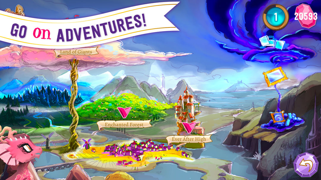 Baby Dragons: Ever After High™ screenshot game