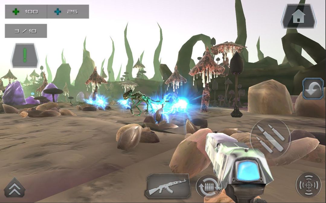 Alien Invasion World War 1 screenshot game
