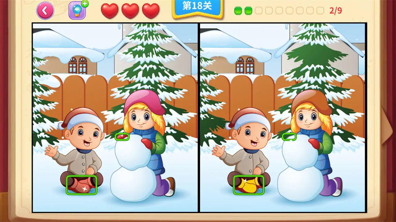 Скриншот игры 看图找不同