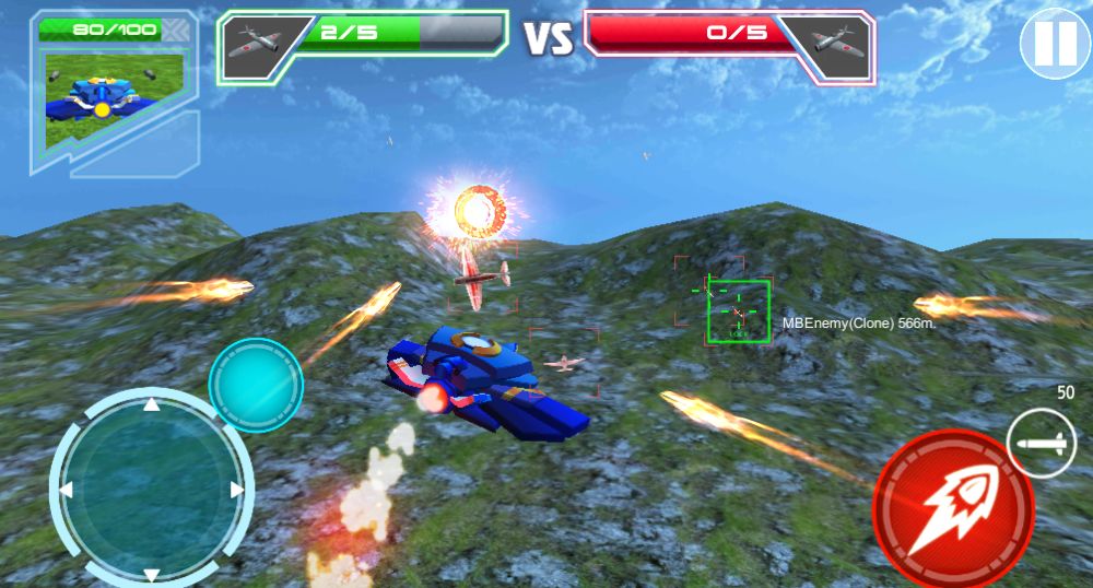 Galaxy Jet Space : Skyforce ภาพหน้าจอเกม