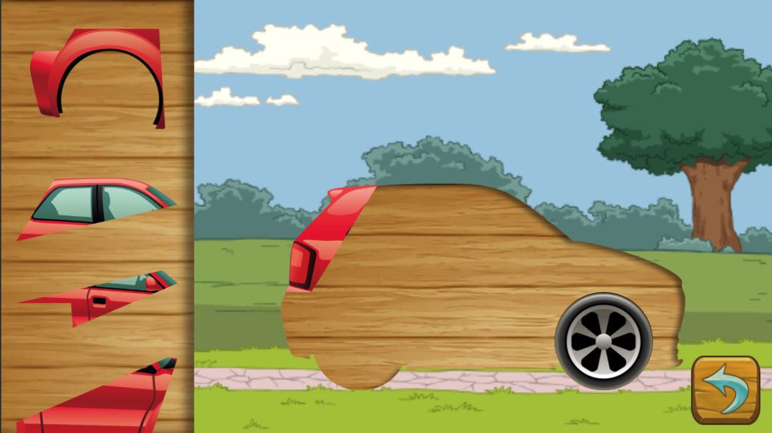 Puzzle games for kids - cars | Easy game 게임 스크린 샷