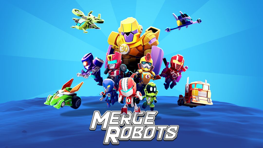 Merge Robots - Idle Tycoon Games 2019 ภาพหน้าจอเกม