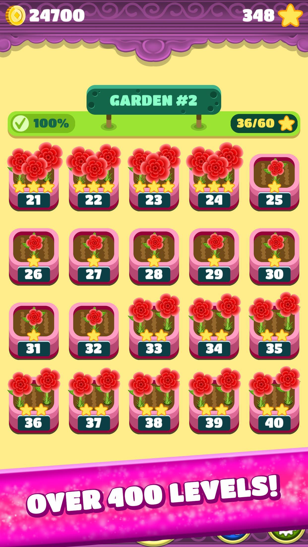 Mahjong Spring Flower Garden Game Screenshot