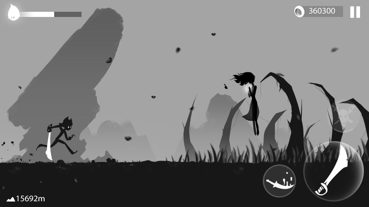 Stickman Run: Shadow Adventure Game Screenshot