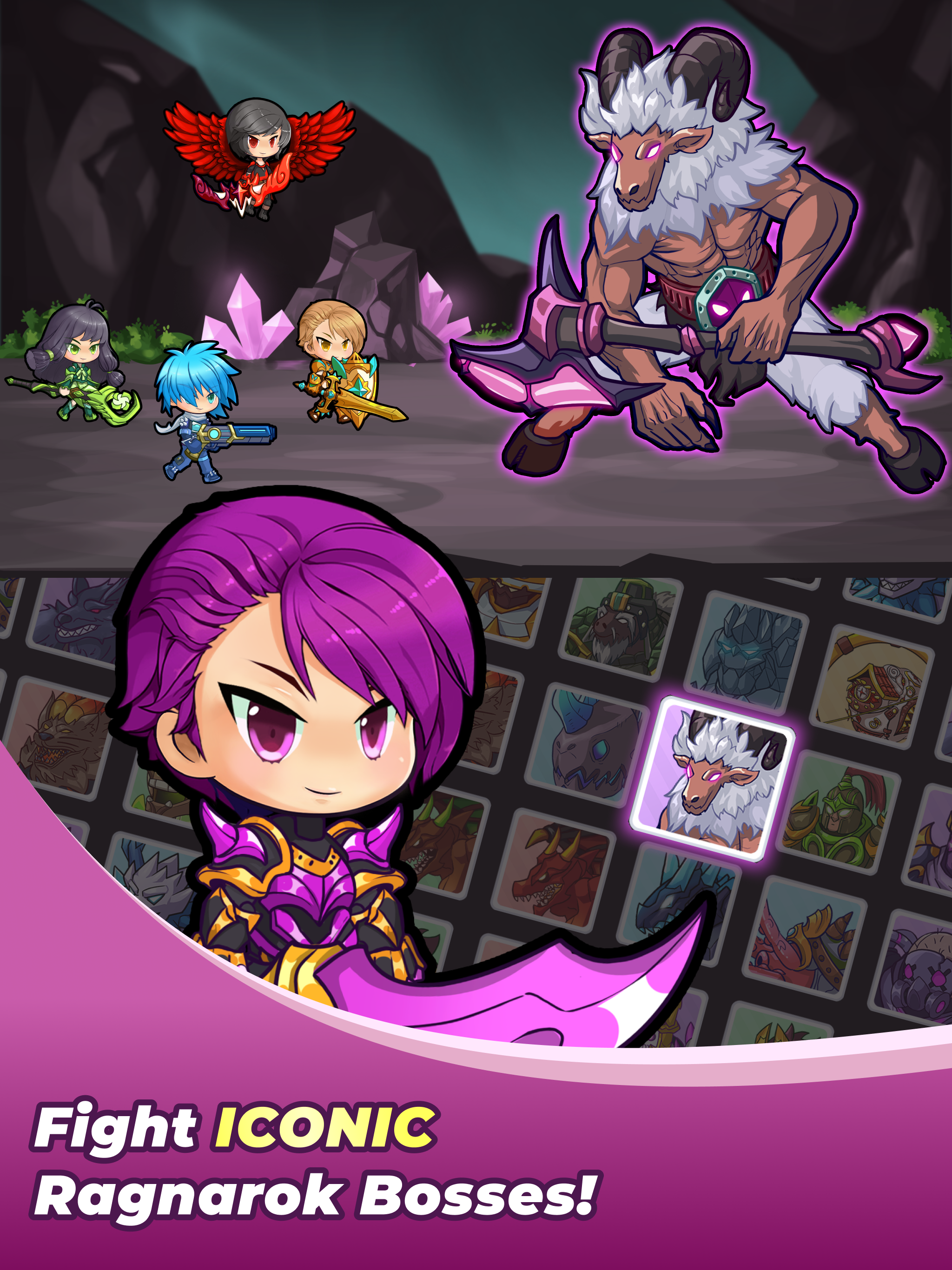 Midgard Heroes: Ragnarok Idle Game Screenshot