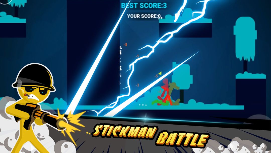 Screenshot of Stickman Battle: The King