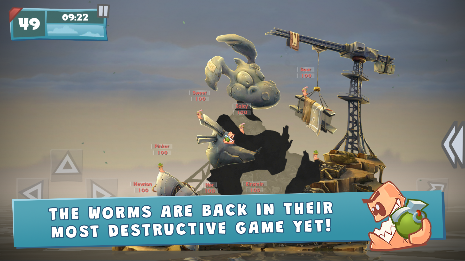 Screenshot 1 of Worms W.M.D: Mobilize 
