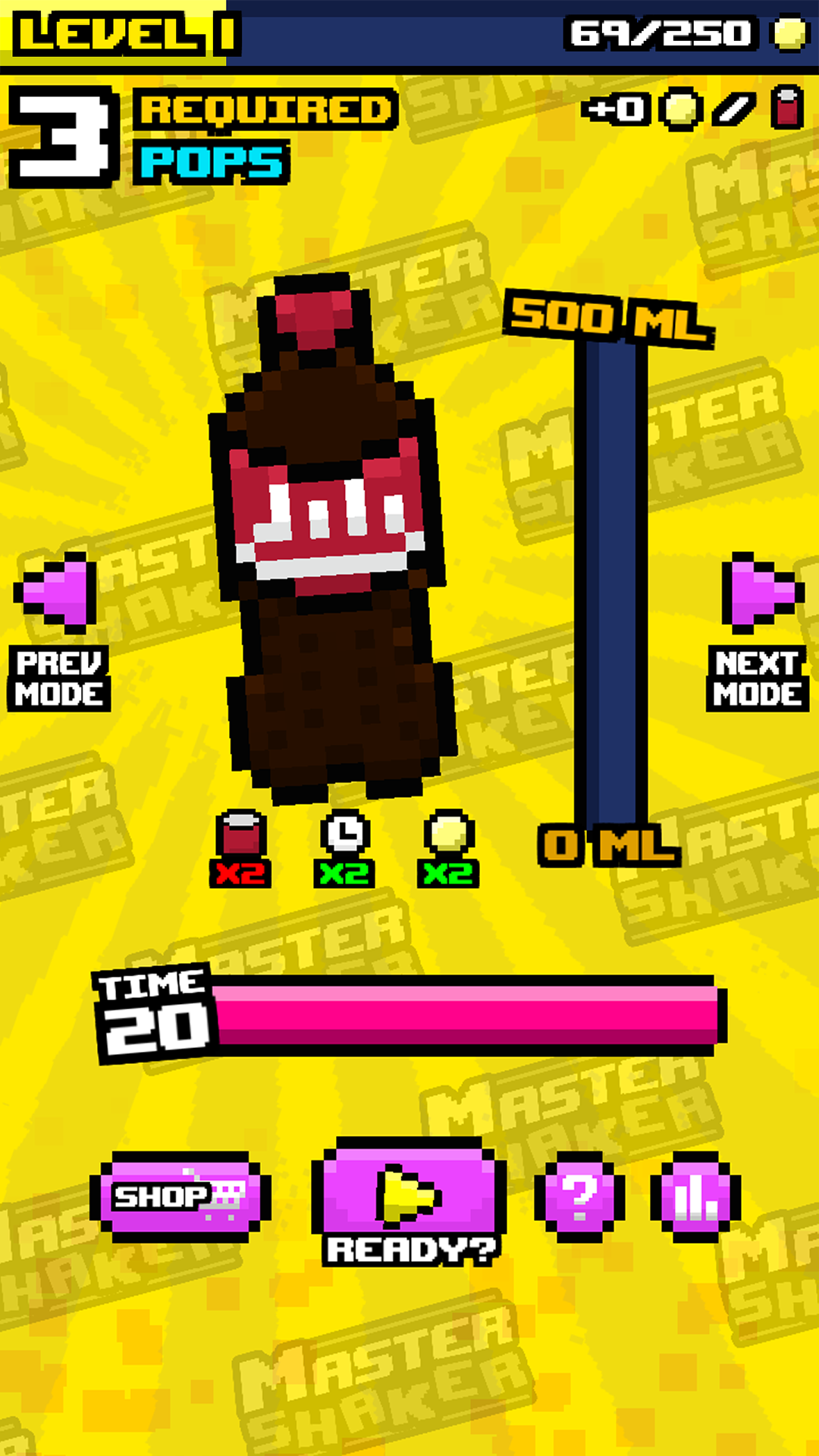 Master Shaker! Game Screenshot