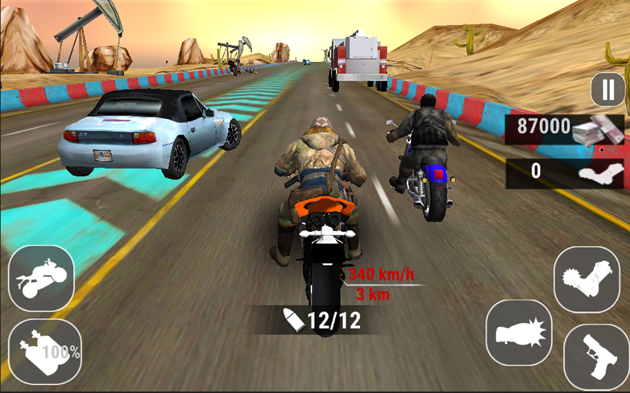 Bike Rider Mission Game Screenshot
