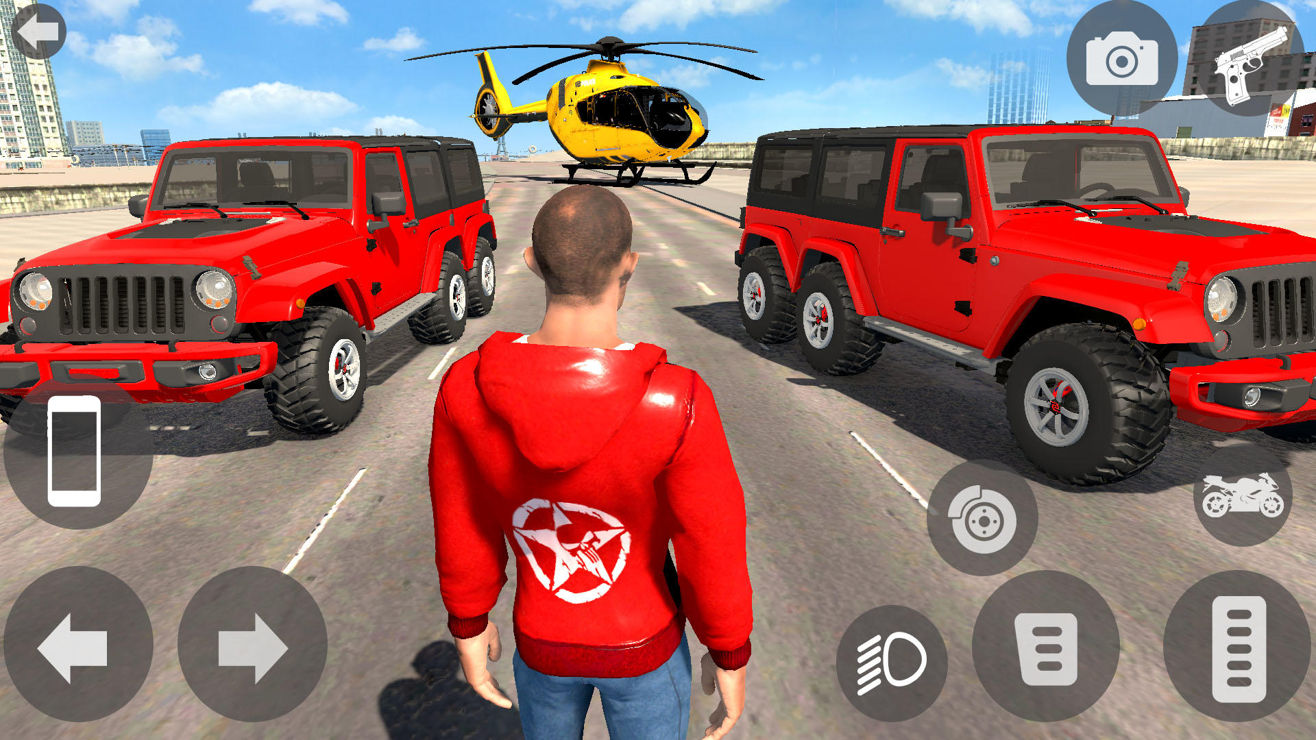 Indian Bike Crime Driving 3D Game Screenshot