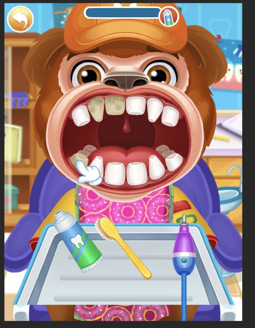 Screenshot of Children's doctor: dentist