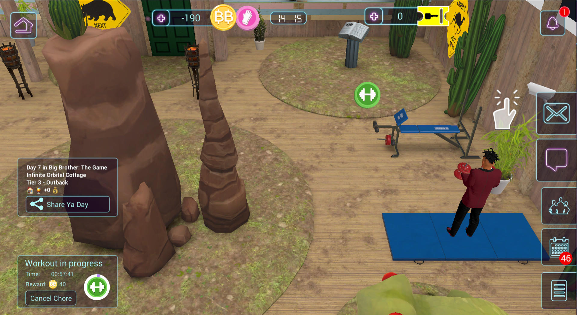 Screenshot of Big Brother: The Game
