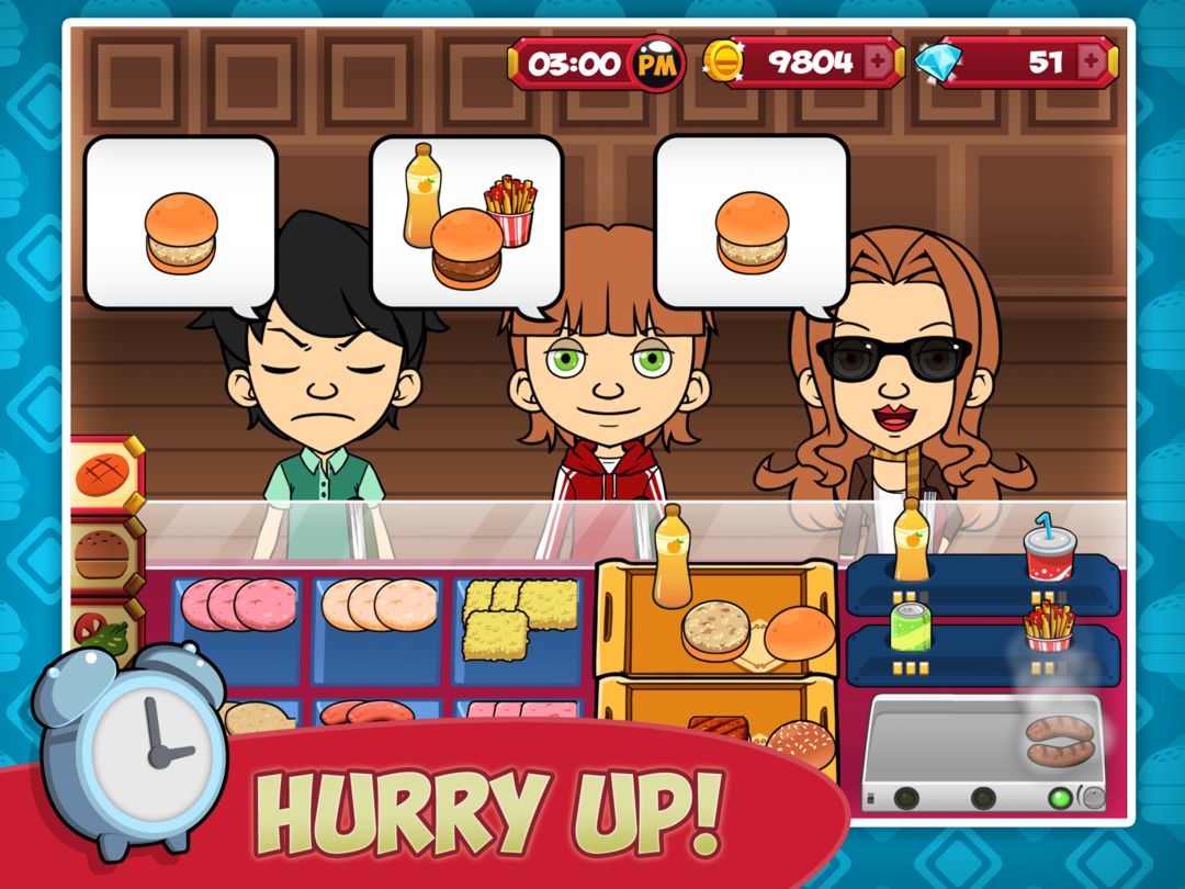 My Burger Shop: Fast Food Game ภาพหน้าจอเกม