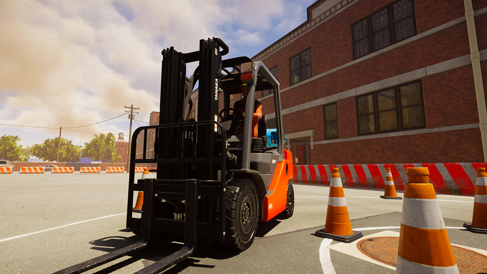 Forklift Simulator screenshot game